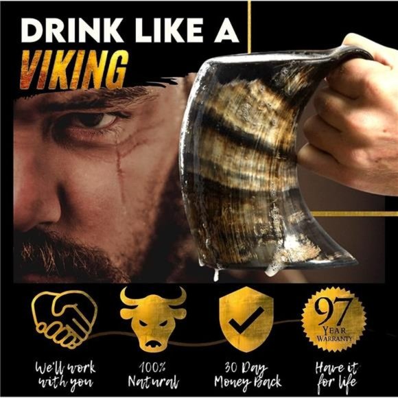 Viking Mug, Shot Glass and Bottle Opener Bundle | Father's Day Gift Ideas - Picture 5 of 6